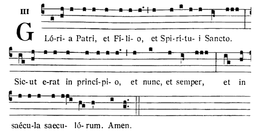 Gloria Patri Mode 3