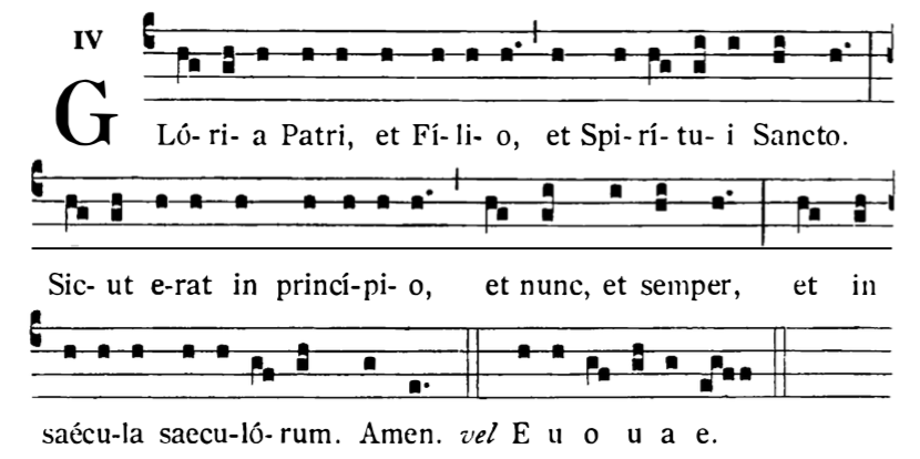 Gloria Patri Mode 4